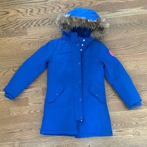 Gap Kids Hooded warm winter jacket with Faux Fur Trim - Excellent Condition